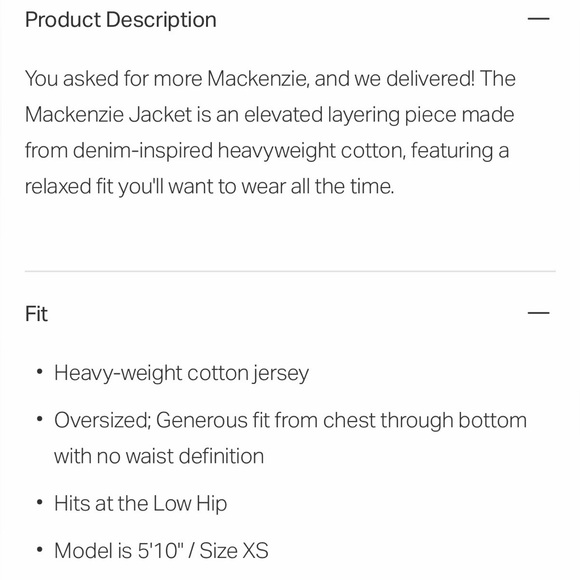 Vuori Mackenzie Cotton Shirt Jacket size S - Picture 4 of 7